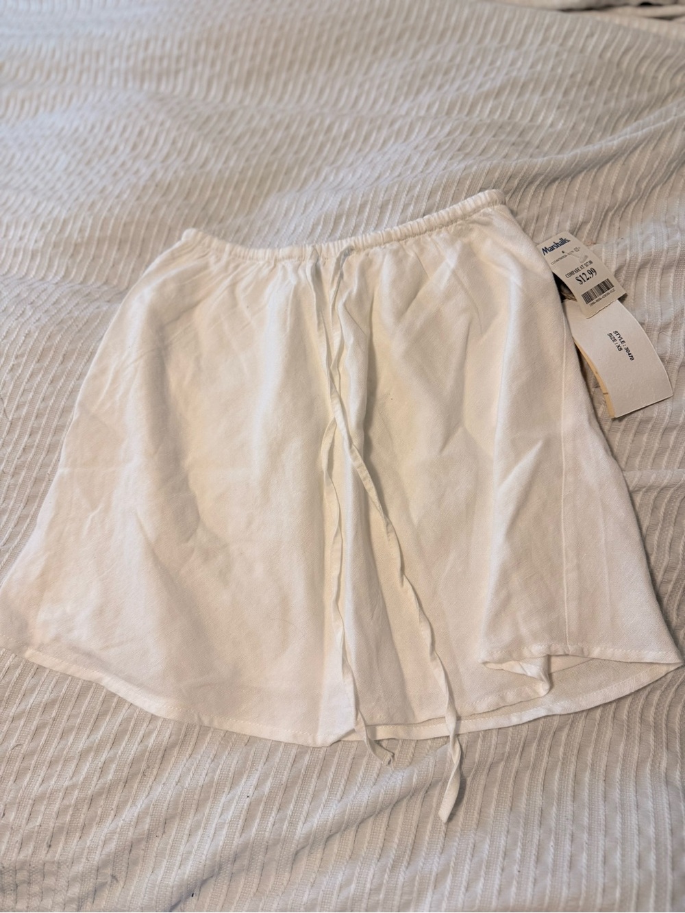 Marshalls White Women's Drawstring Lounge Skorts
